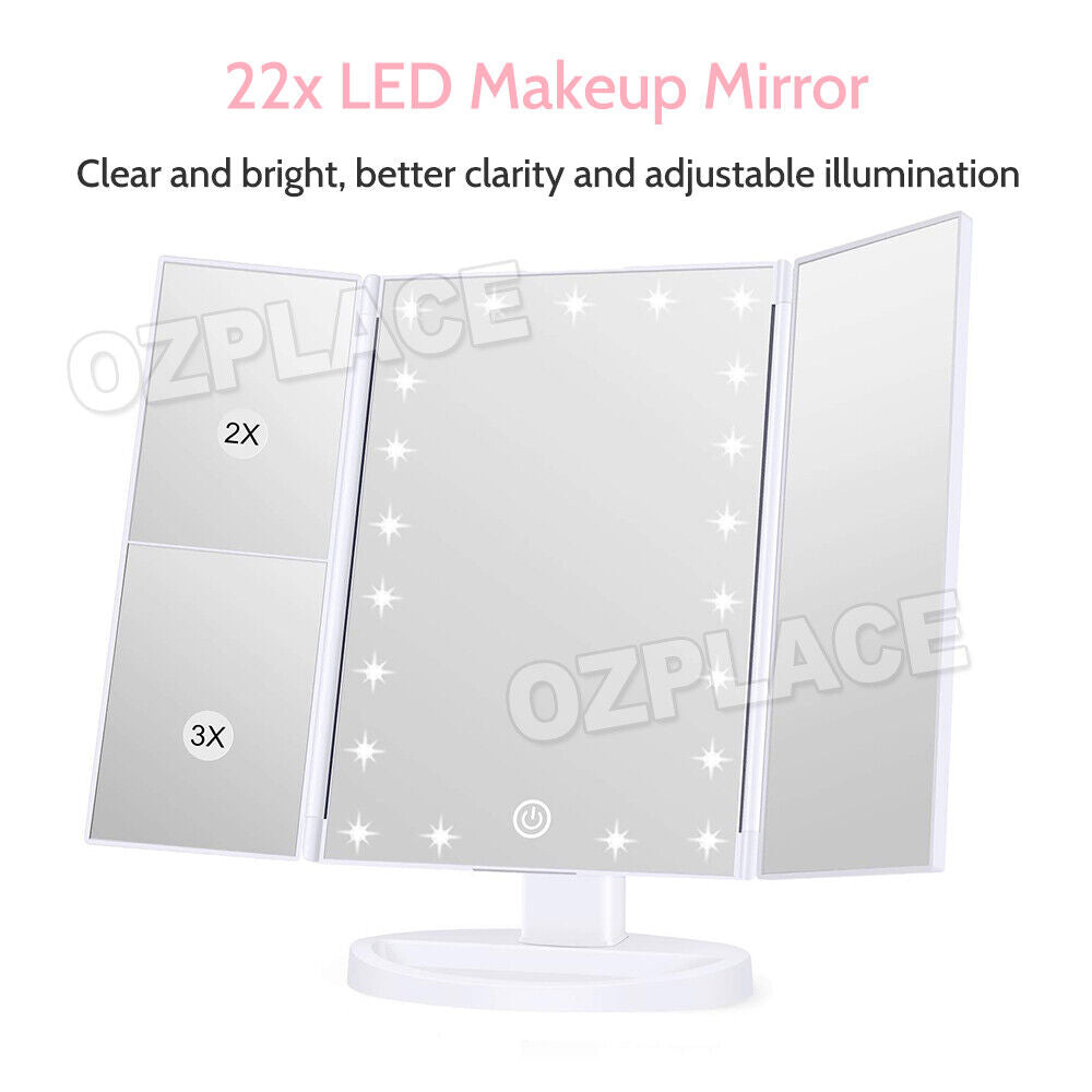 Trifold Makeup Mirror Vanity