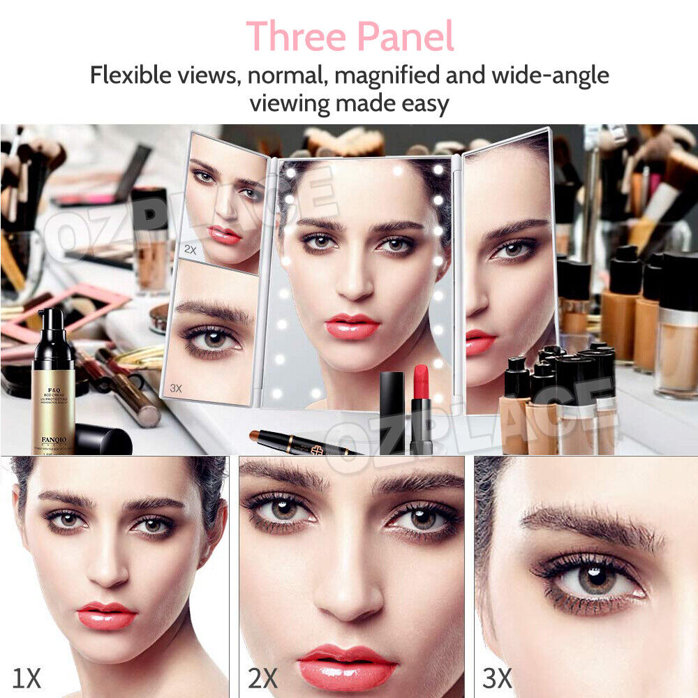 Trifold Makeup Mirror Vanity