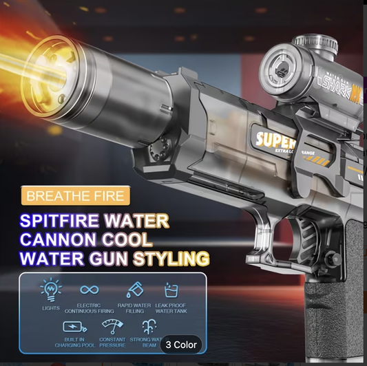 Ultimate Battle Blaster Electric Water Guns with Realistic Gun Muzzle Flame