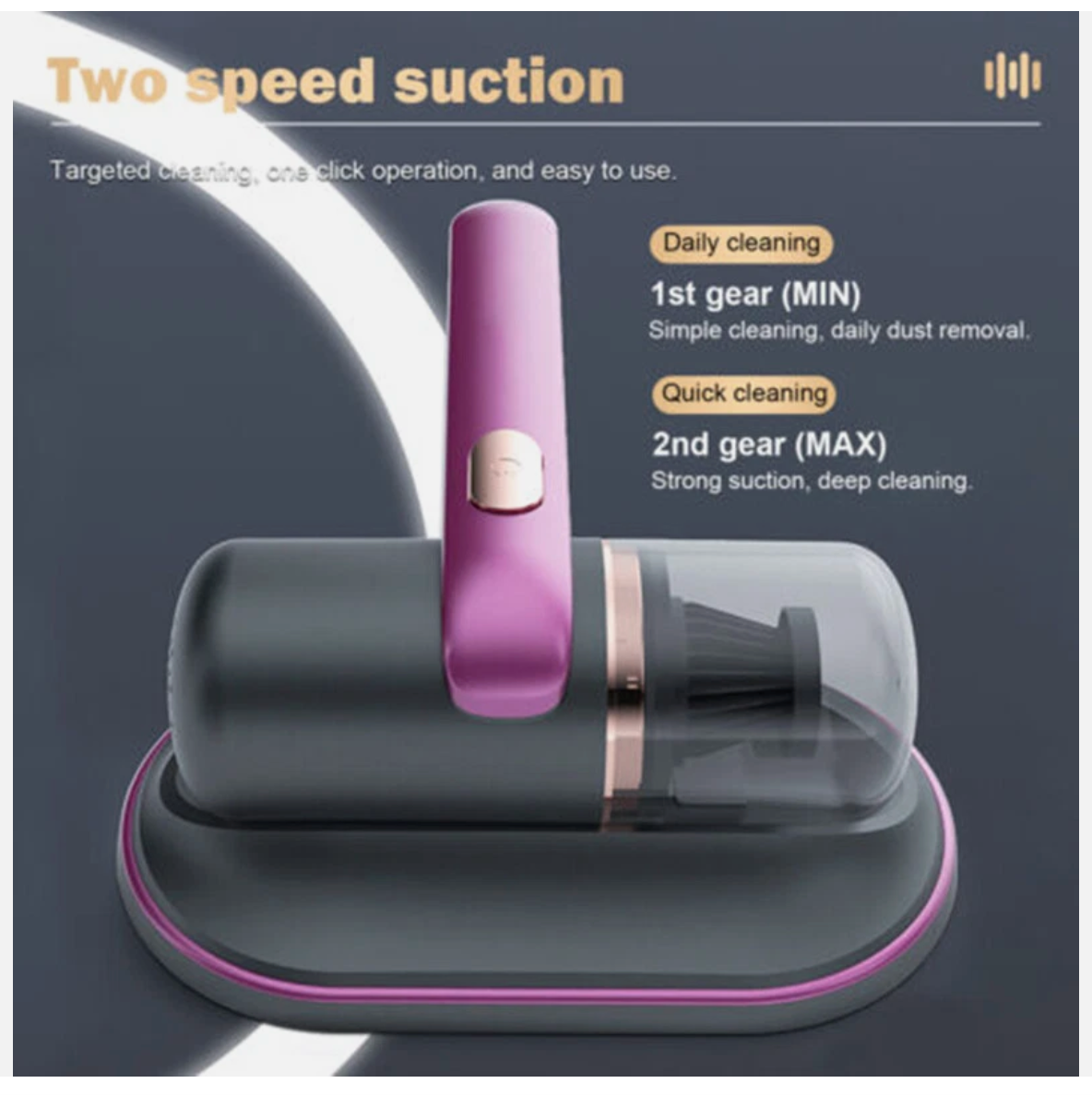 Cordless Dust Mite Remover Vacuum UV Cleaner 10000kpa Home Bed Sofa Mattress Kit