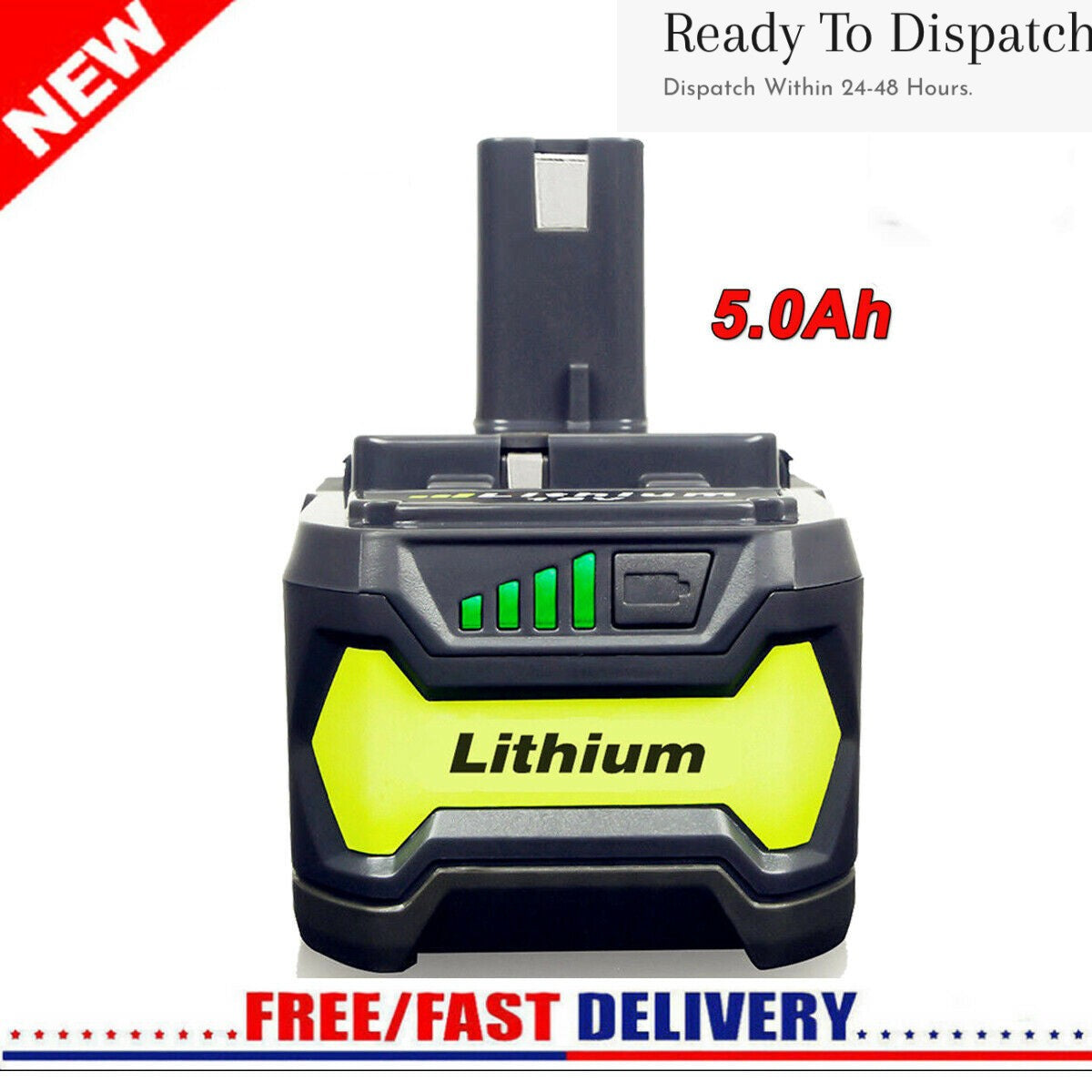 For Ryobi ONE+ Plus Tools Battery replacement