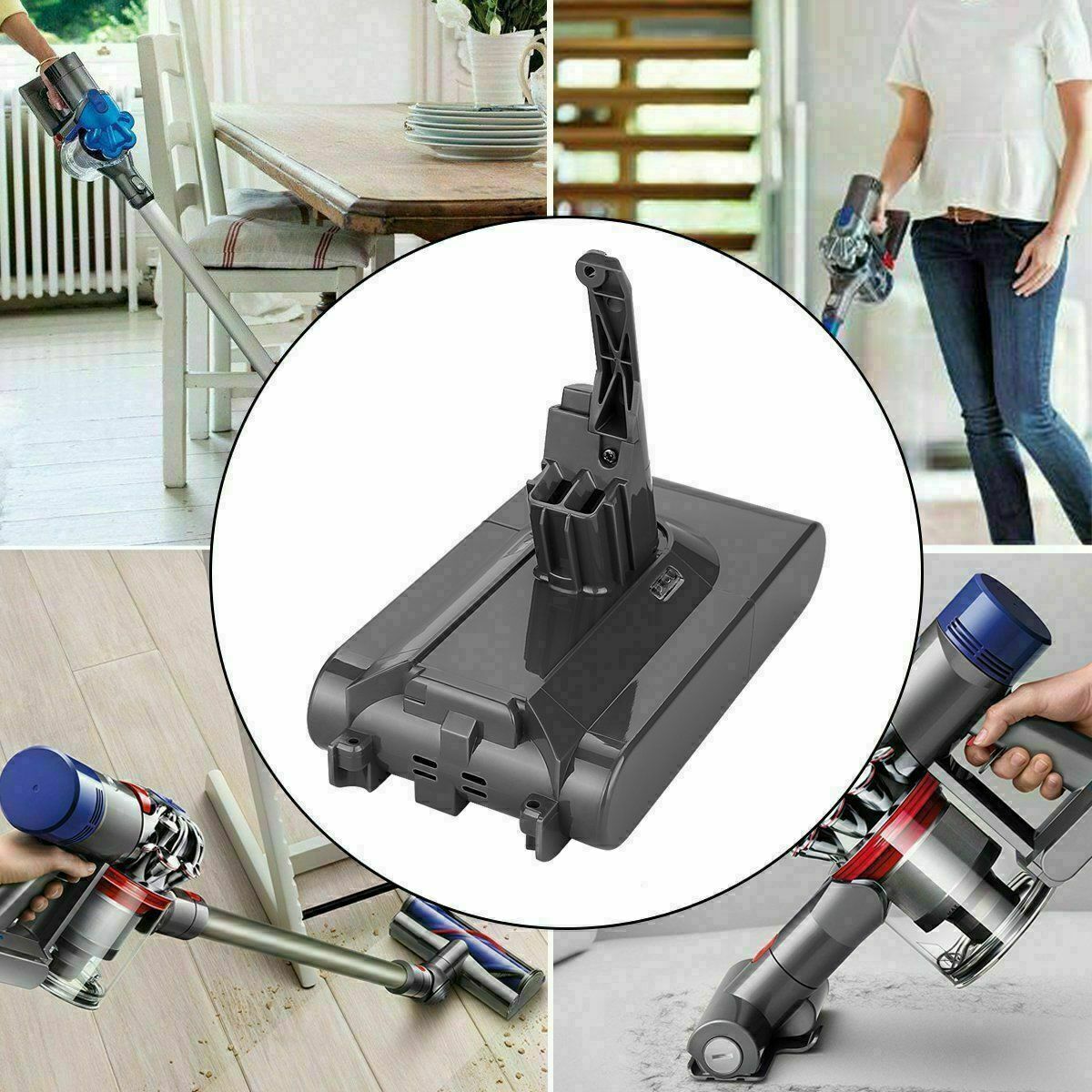 For Dyson Cordless Vacuum Cleaner Battery