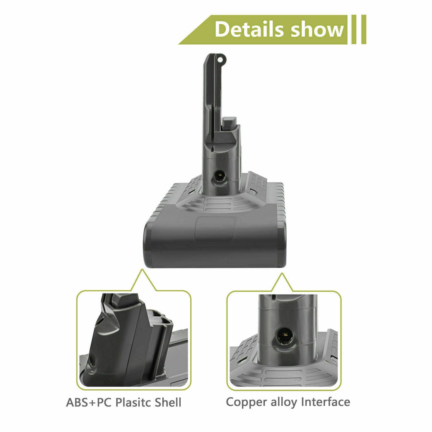 For Dyson Cordless Vacuum Cleaner Battery