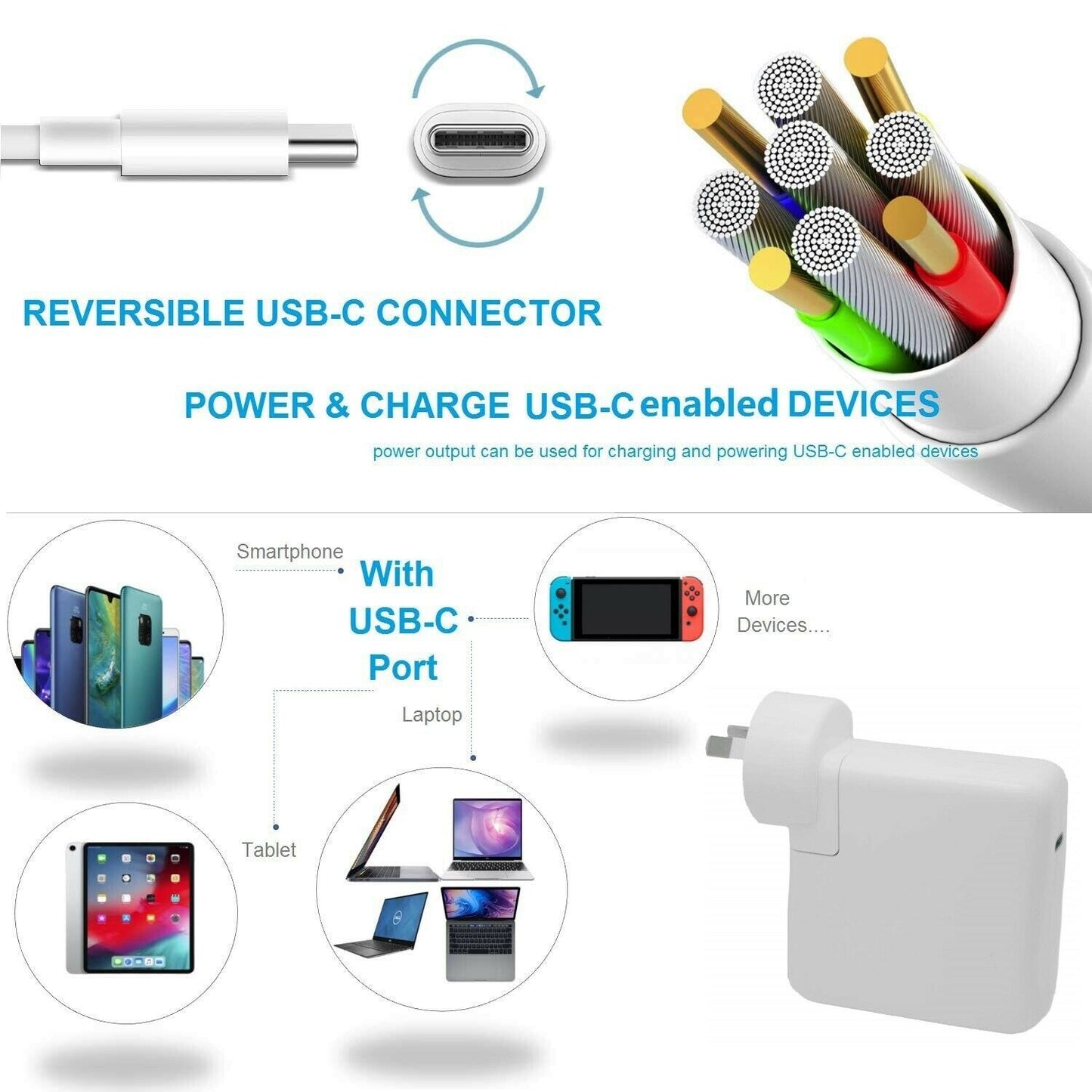 For Apple Macbook Pro Air Laptop Charger