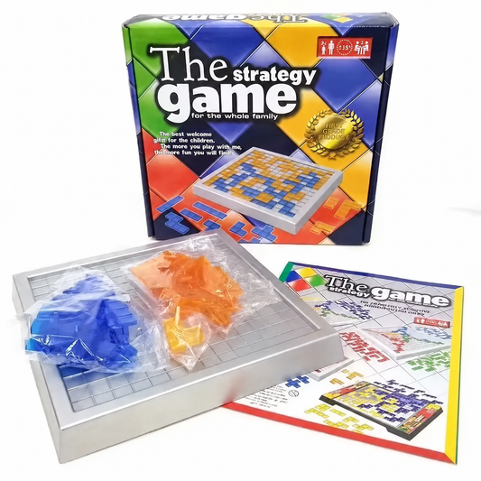 Blokus 2-Player Strategy Board Game | Compact Duo Travel Edition 18×17×3.8cm | 42 Pieces
