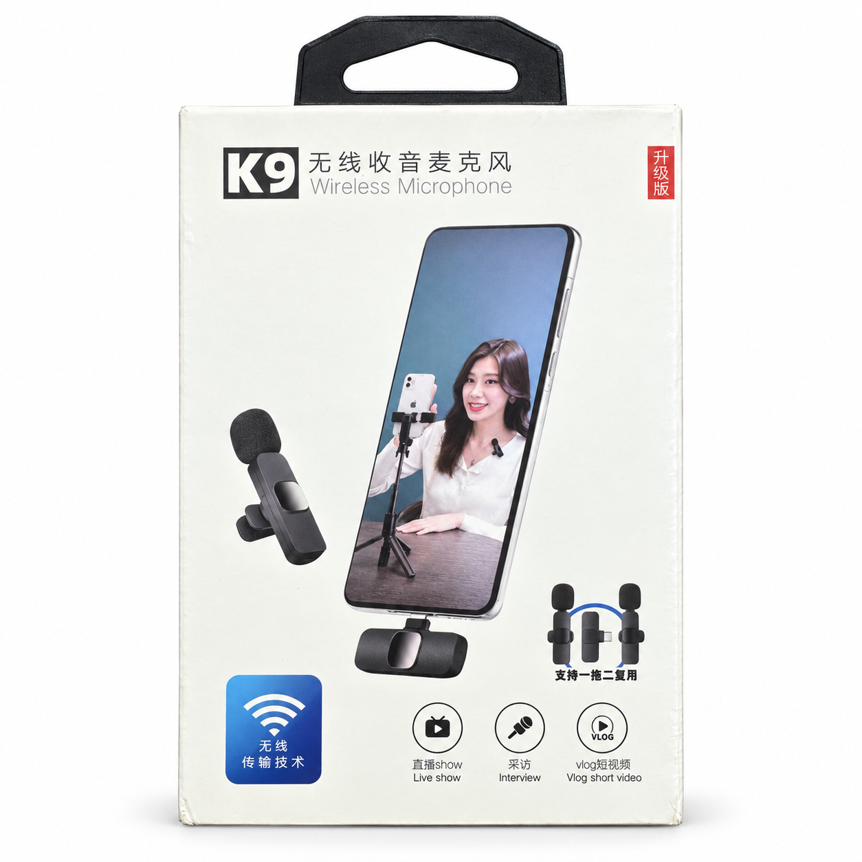 Wireless USB-C Lavalier Microphone for Phones – Vlog & Live Streaming
