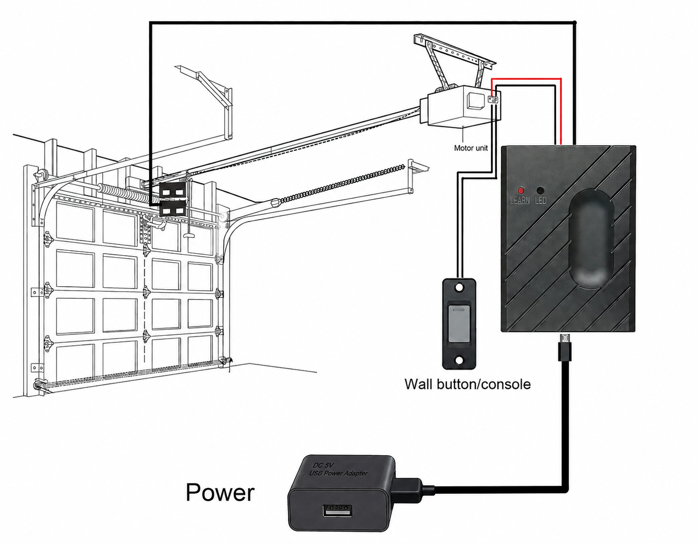 Smart WiFi Garage Door Opener NZ | Tuya App Control