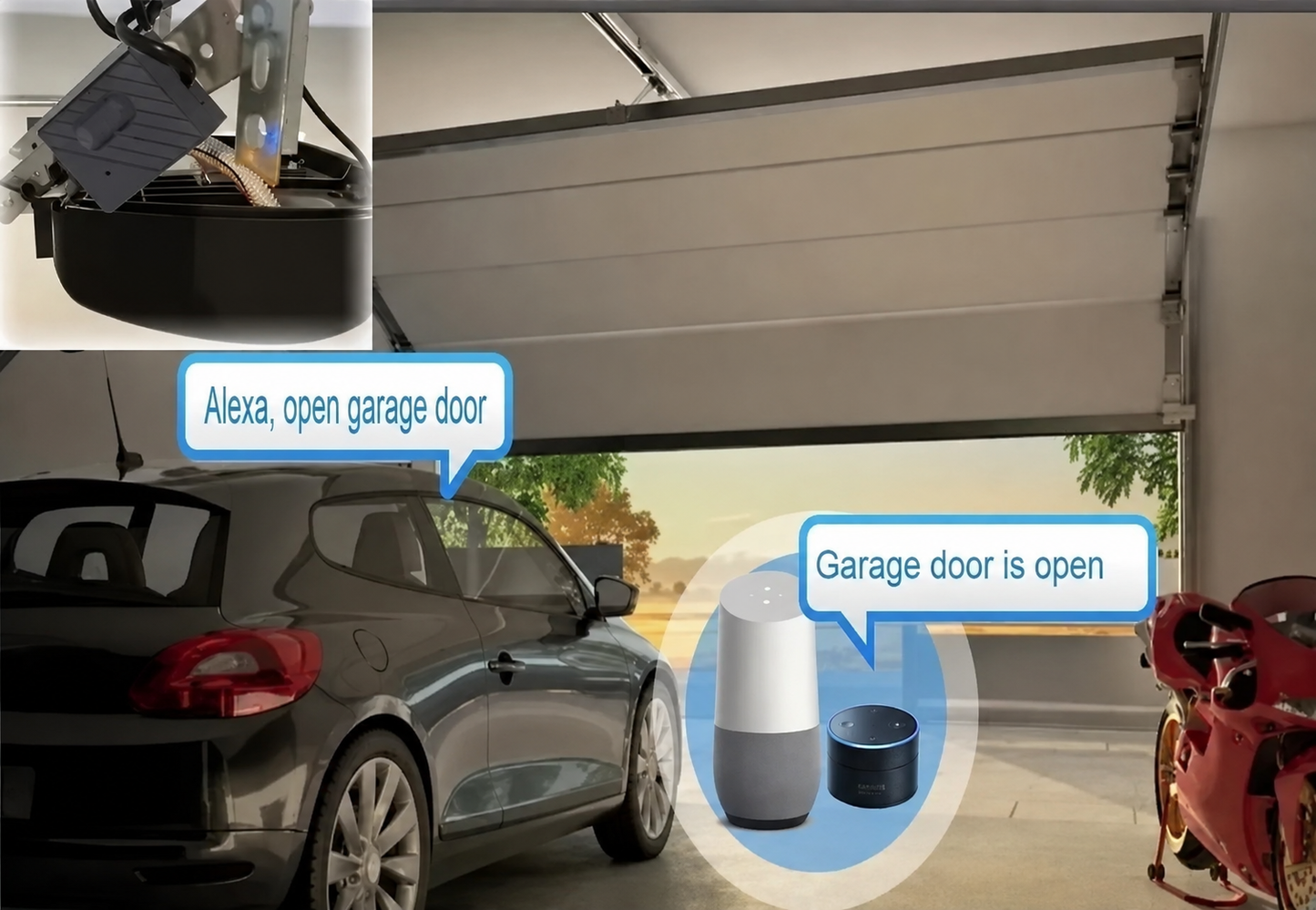 Smart WiFi Garage Door Opener NZ | Tuya App Control