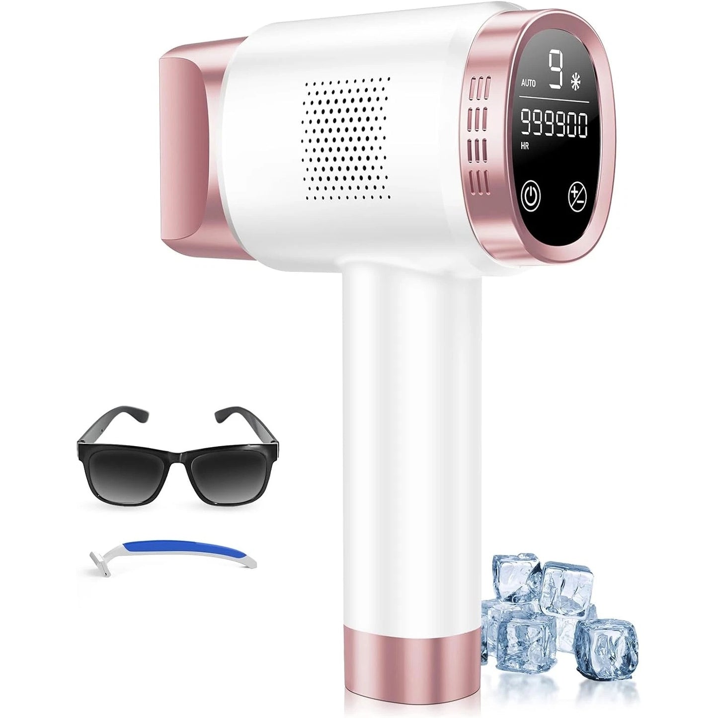 IPL Laser Hair Removal Device | 990,000 Flashes | 5 Levels | LCD Display | Men & Women