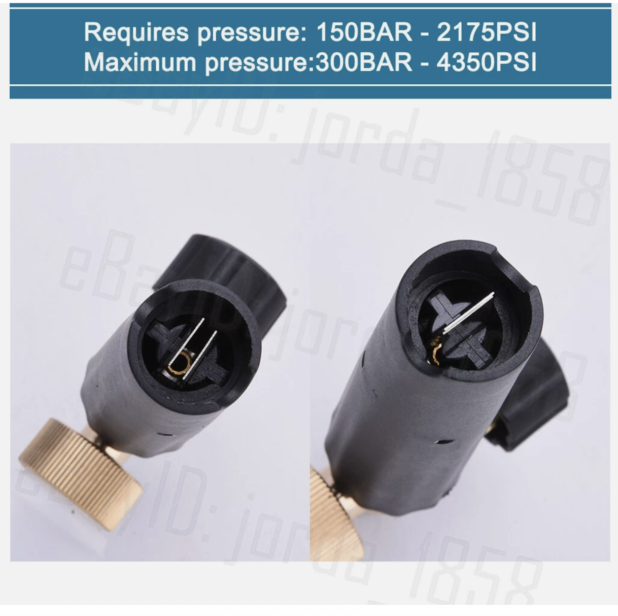 High Pressure Snow Foam Washer Gun Jet Car Wash Lance Cannon Spray Bottle Kit