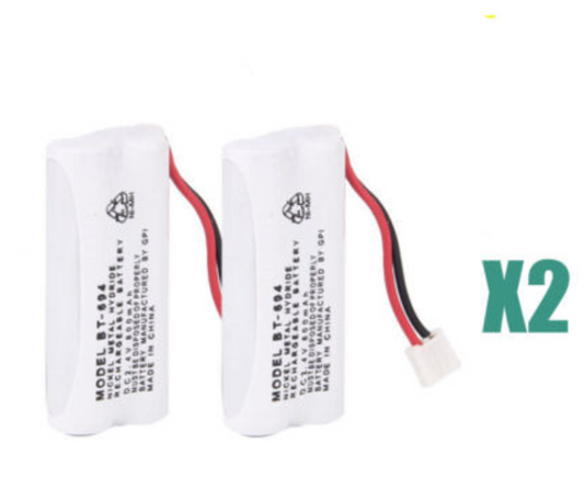 2x BT-694 BT694 Battery for Uniden Cordless Phones