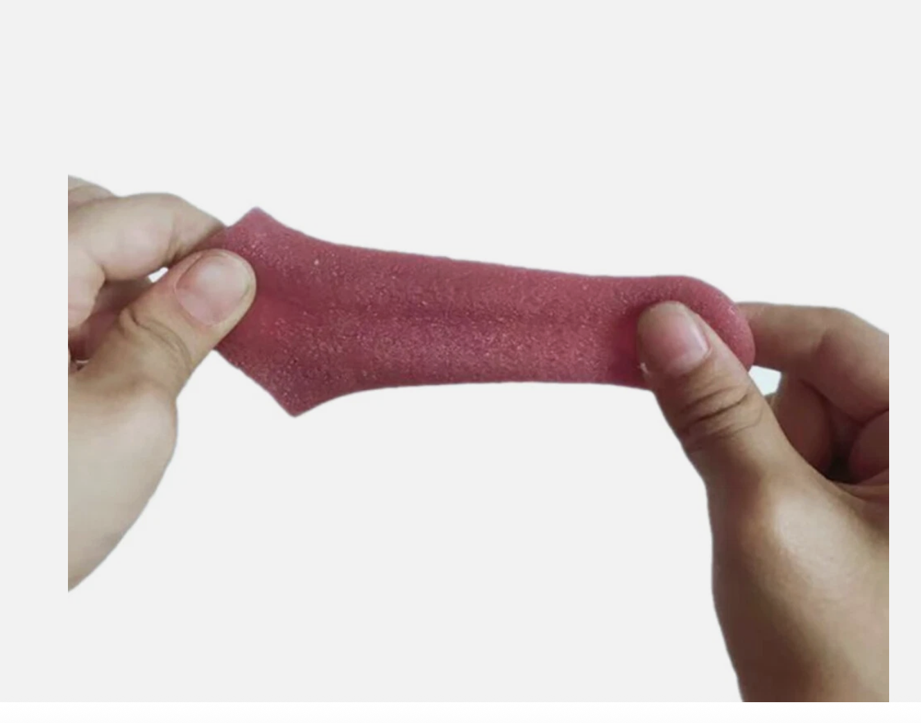 2Pack Realistic Fake Tongue Stretch Gag Joke Prank Magic Trick Scary Funny Toy