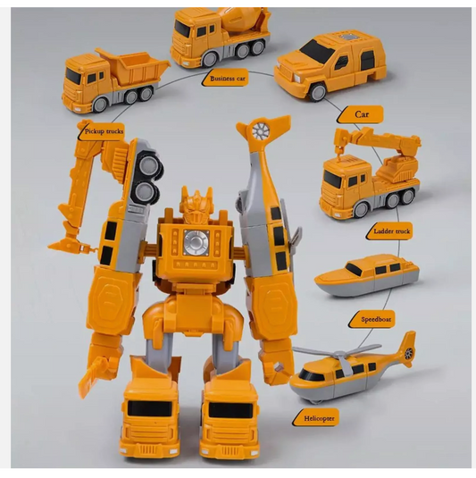 35-Piece Magnetic Engineering Vehicle Building Toy Set NZ