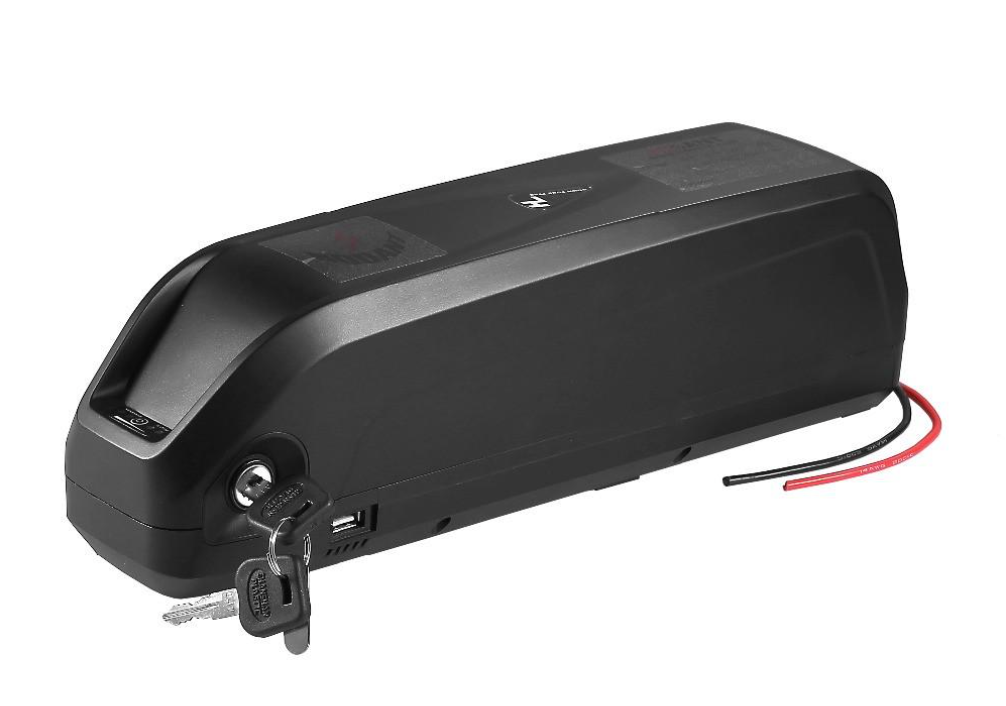 36V 15AH EBike Battery Pack For Motor 200W 500W Tricycle Down Tube USB Hailong