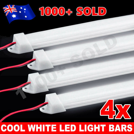 4x LED strip lights Bar Car 12V Waterproof caravan boat fishing camping lights