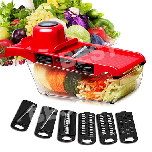 Professional Mandolin Slicer Julienne Cutter Chopper Fruit Vegetable Veg Peeler