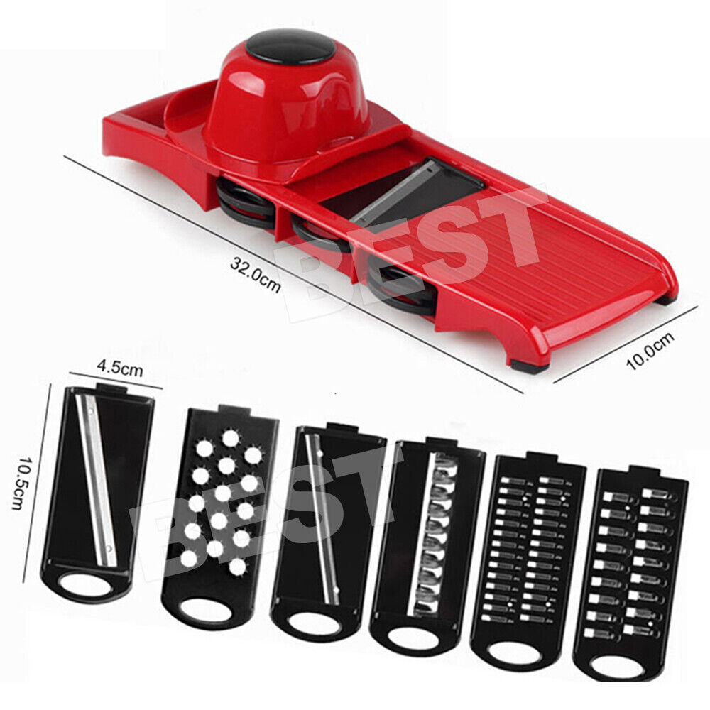 Professional Mandolin Slicer Julienne Cutter Chopper Fruit Vegetable Veg Peeler