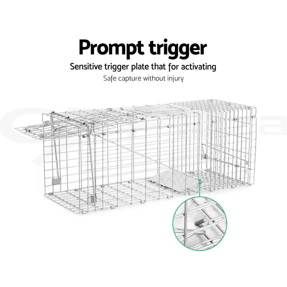 Extra Large Animal Trap Humane Cage Possum Fox Koala Rabbit Bird Cat