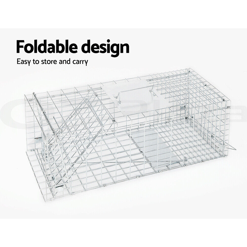 Extra Large Animal Trap Humane Cage Possum Fox Koala Rabbit Bird Cat