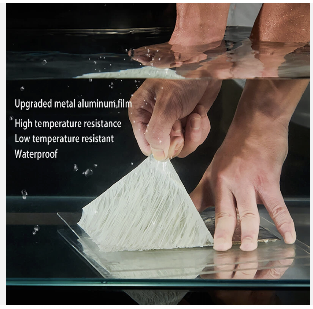 5m Waterproof Tape Butyl Rubber Aluminium Foil Roof Pipe Caravan Repair Flashing