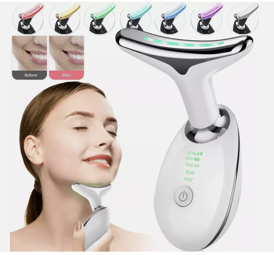 Rejuvenation Massager Neck Anti Wrinkle Face Beauty Device Skin Lifting Tighten