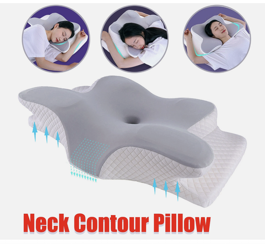 Cervical Pillow for Neck Pain Relief,Orthopedic Neck Support Pillow for Side