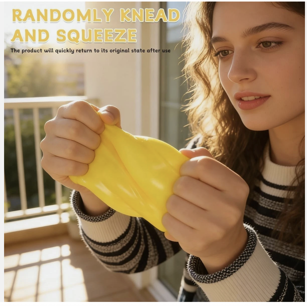 Giant Cheese Kid Squishy Slow Rising Fidget Sensory Toy Squeeze Stress Ball 12CM