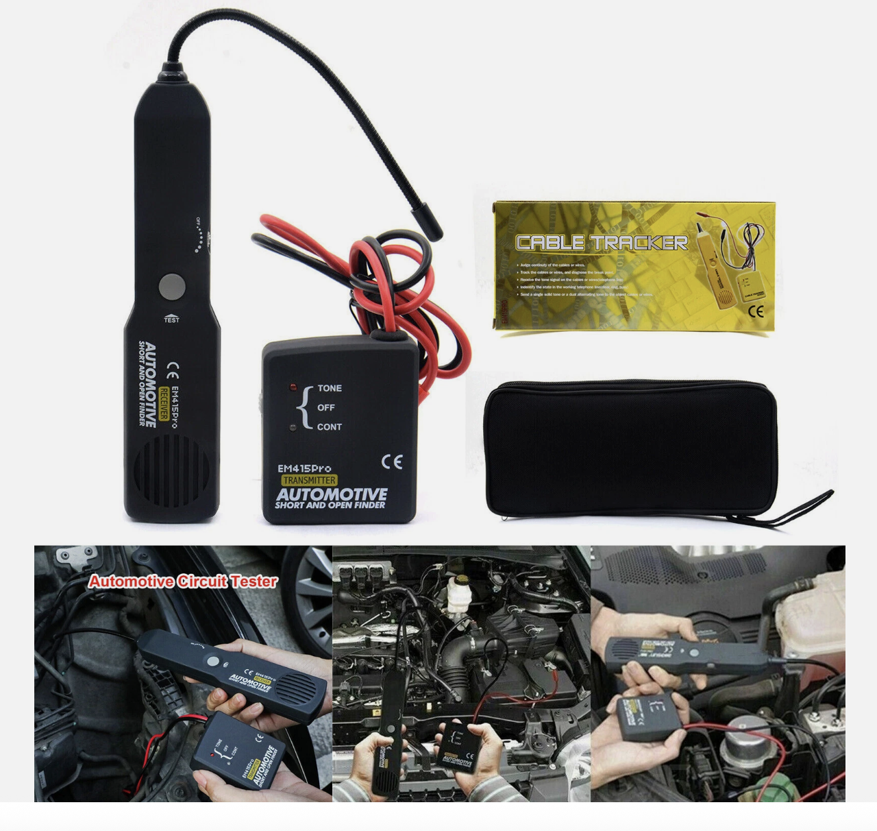 Diagnostic Automotive Circuit Tester Tracer Wire Short Open Finder Detector Tool
