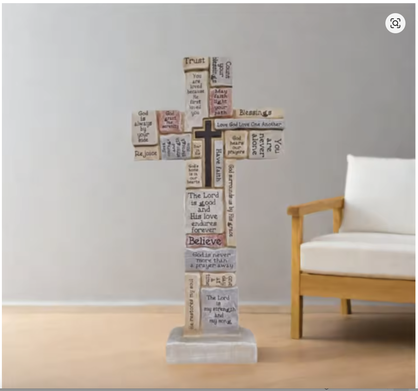 Christian Cross Statue