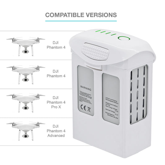 Replacement Battery for DJI Phantom 4/ 4 Pro Intelligent Flight