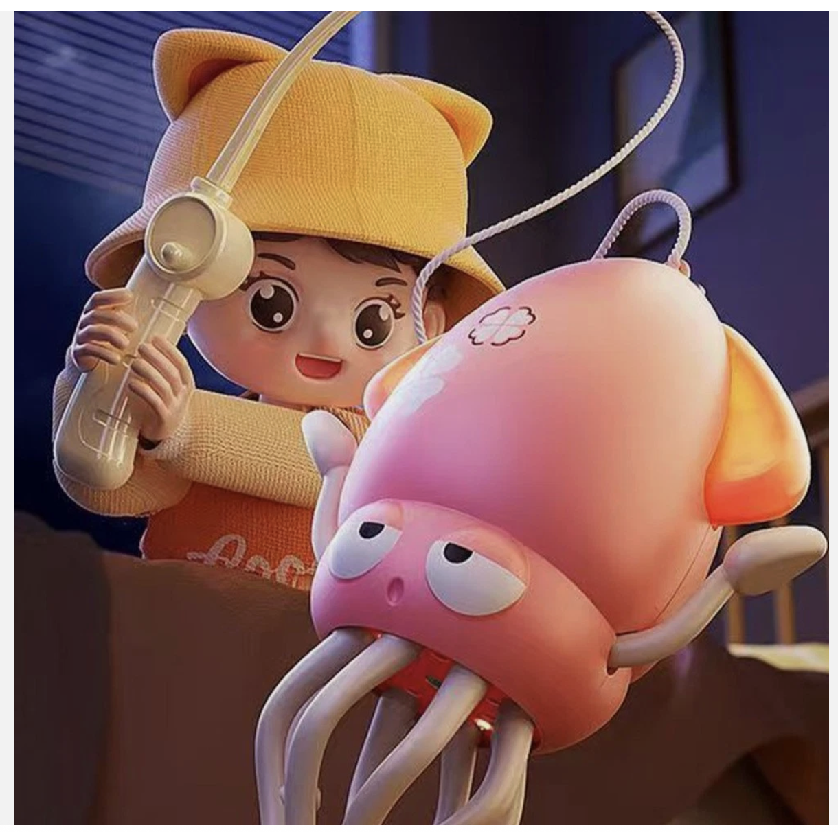 Dancing Octopus Toy For Babies Crawling Interactive Escape Octopus Walking