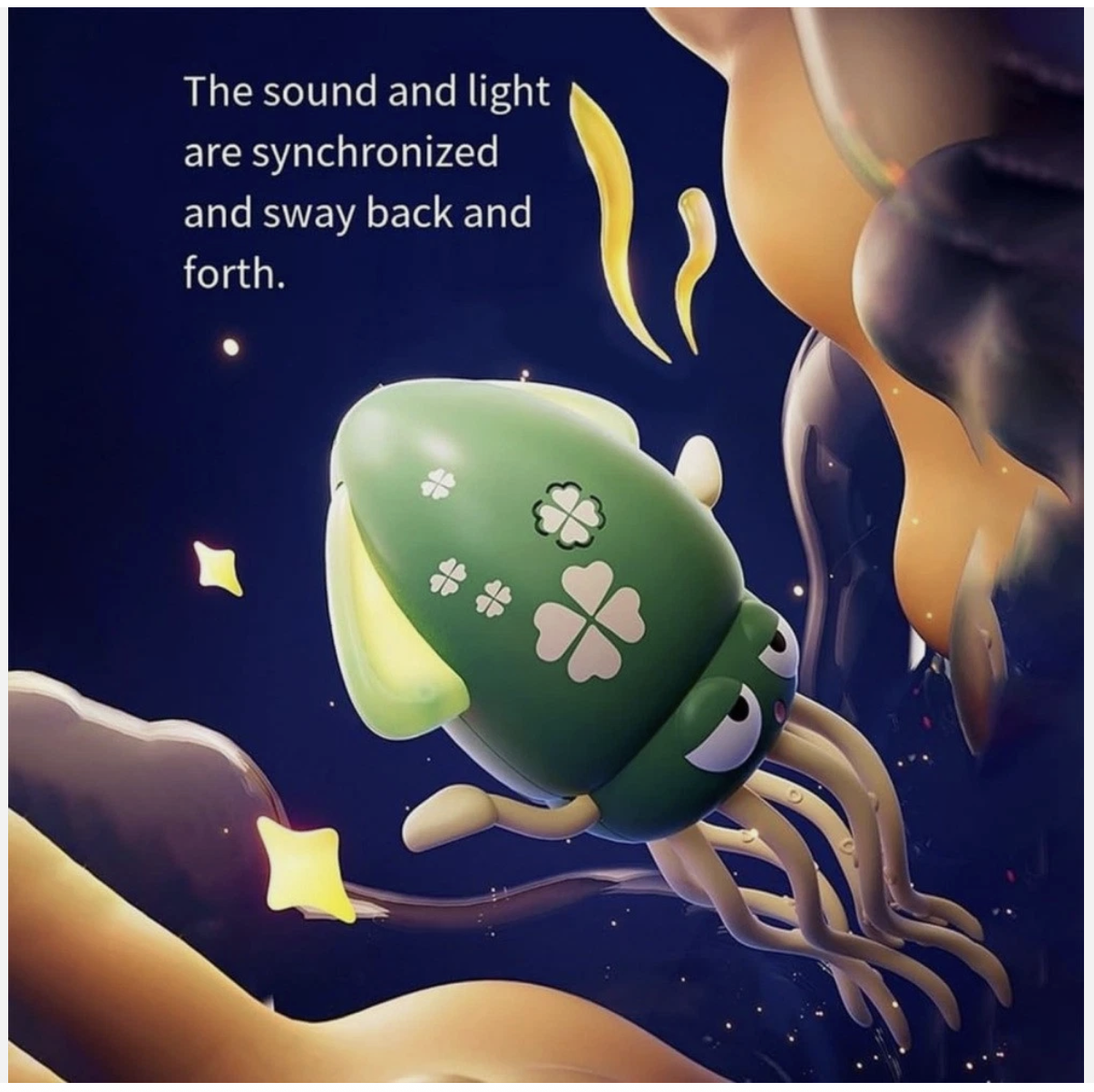 Dancing Octopus Toy For Babies Crawling Interactive Escape Octopus Walking