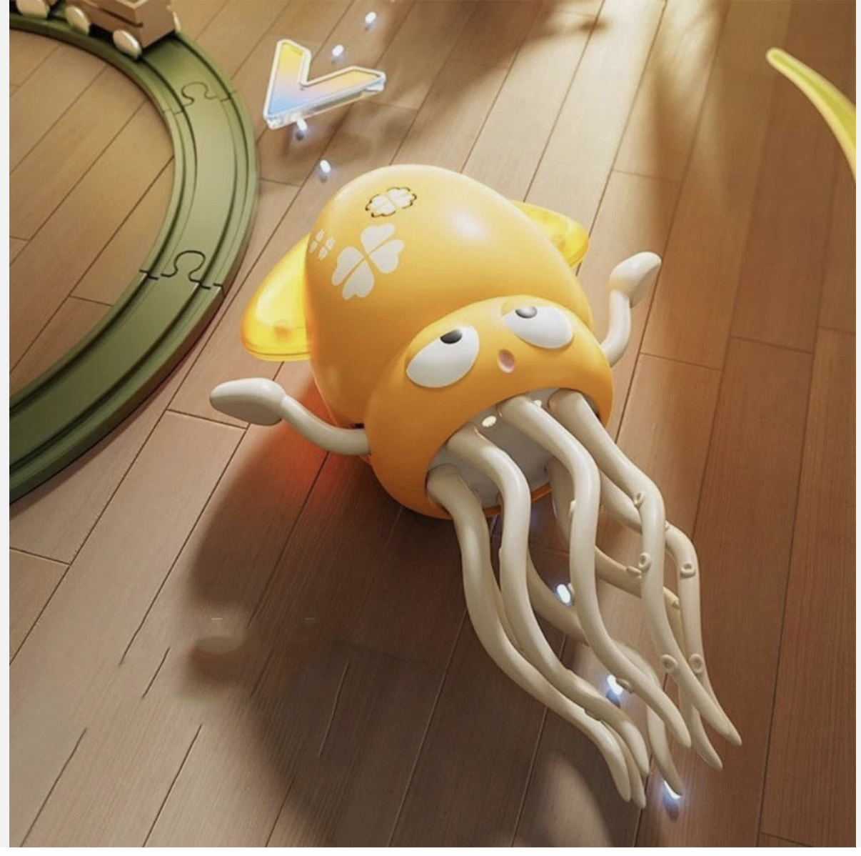 Dancing Octopus Toy For Babies Crawling Interactive Escape Octopus Walking