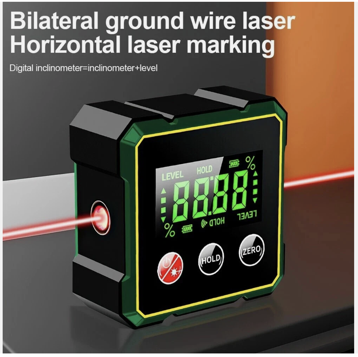 360° Magnetic LCD Digital Level Angle Finder Protractor Inclinometer Gauge