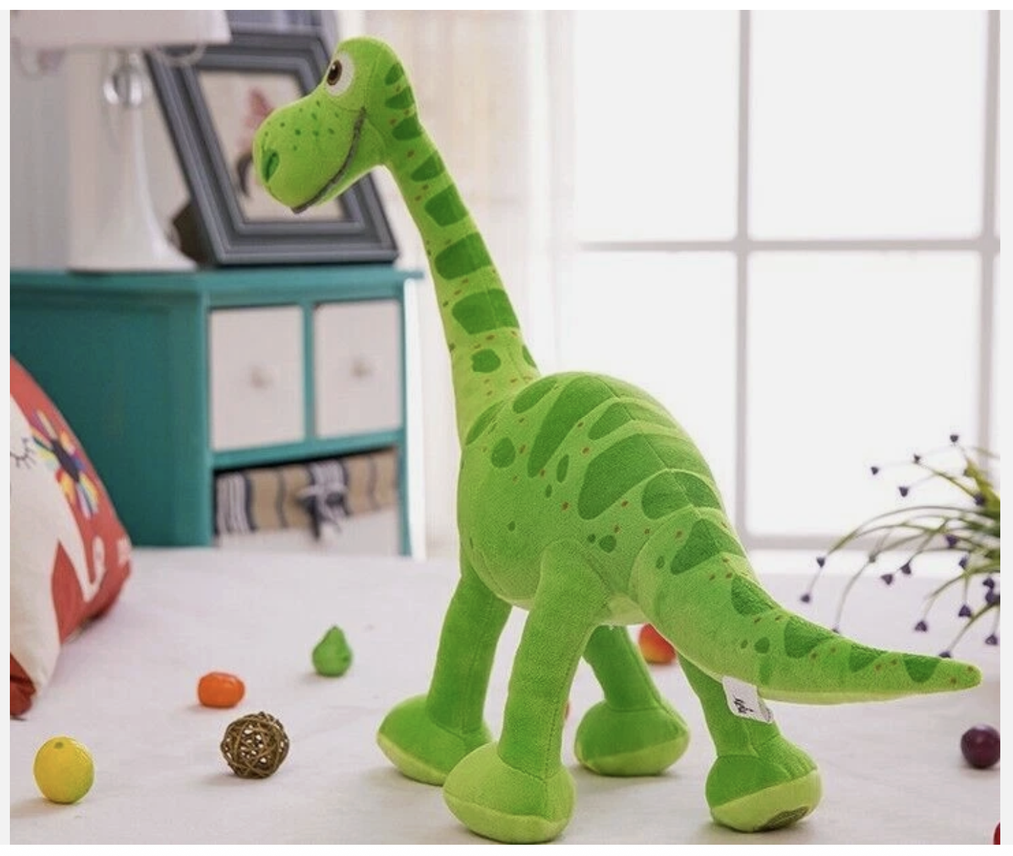 Movie The Good Dinosaur Arlo Green Plush Toy Soft Stuffed Animal Doll Teddy