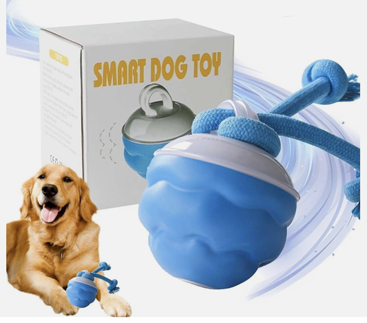 The Chase Buddy Dog Boredom Stimulating Smart Pet Puppy Ball with Ropes