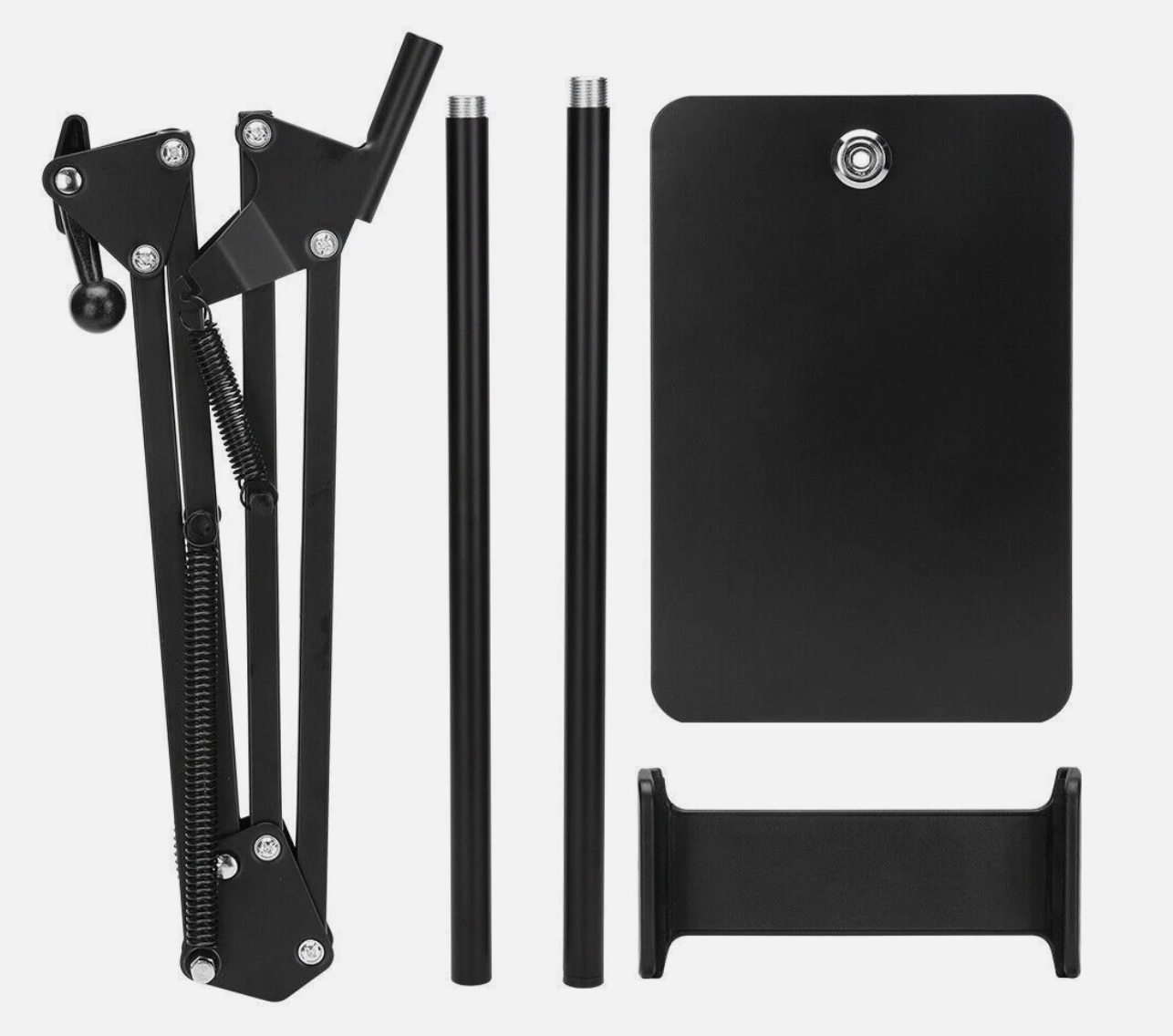 Hands Free Floor Stand Adjustable Bed Clip Holder For Tablet iPad iPhone Switch