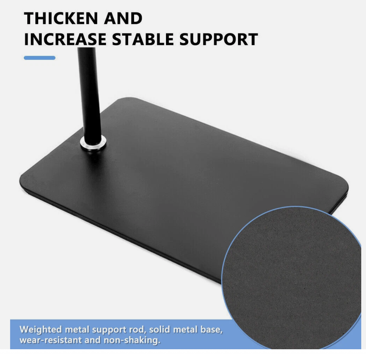 Hands Free Floor Stand Adjustable Bed Clip Holder For Tablet iPad iPhone Switch