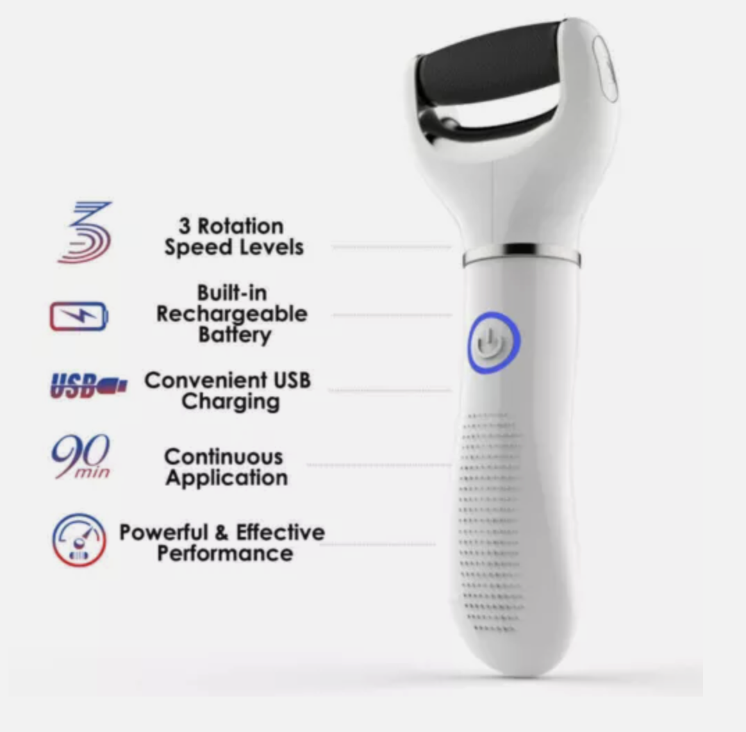 Electric Foot Grinder Care Pedicure Foot File Hard Dead Skin Callus Remover