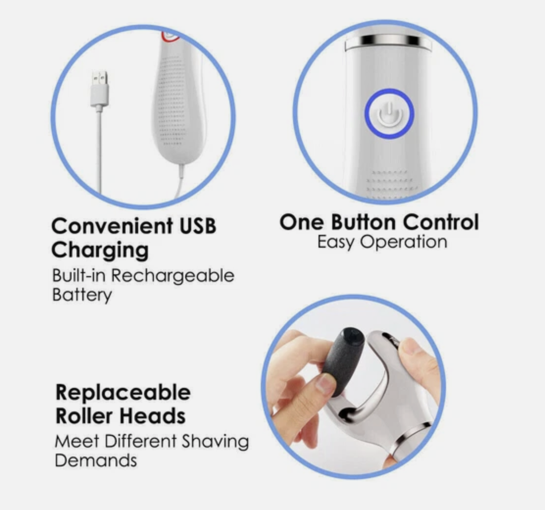 Electric Foot Grinder Care Pedicure Foot File Hard Dead Skin Callus Remover