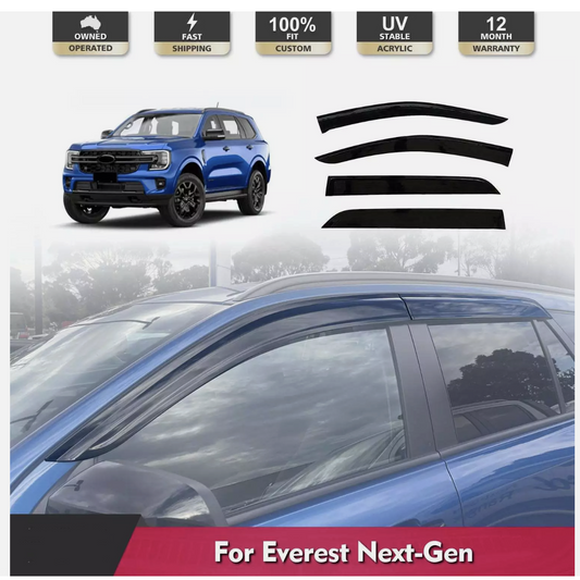 Weather Shields for Ford Everest Next-Gen 2022-2025