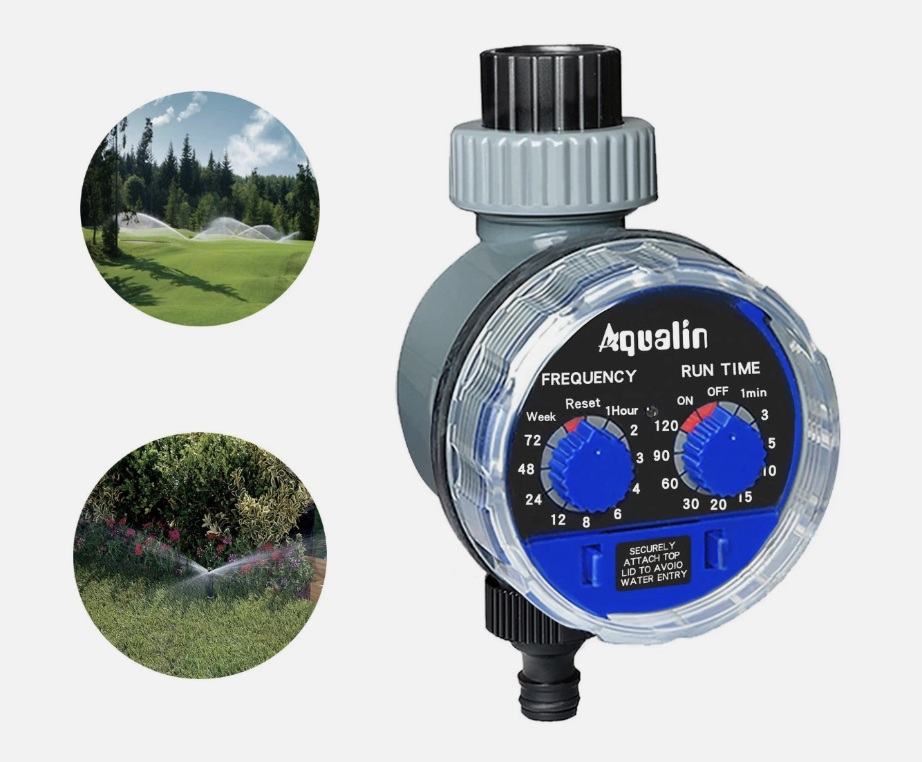 Electronic Water Tap Timer For Garden Hose AUTO Watering Irrigation Controller