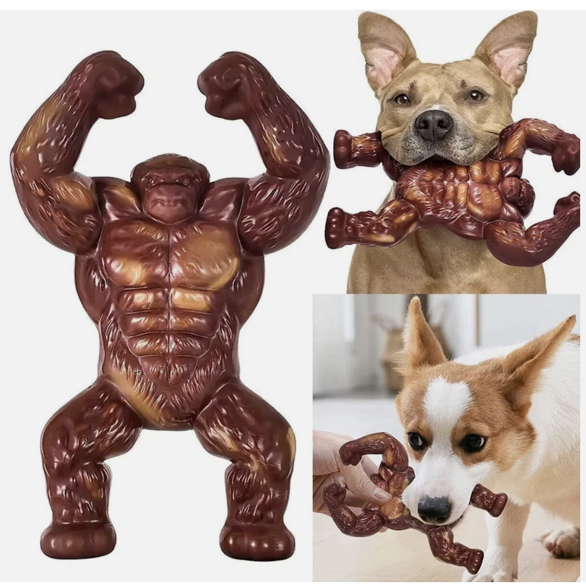 Indestructible Dog Toys for Aggressive Chewers Extreme Tough Dog Toys for Large
