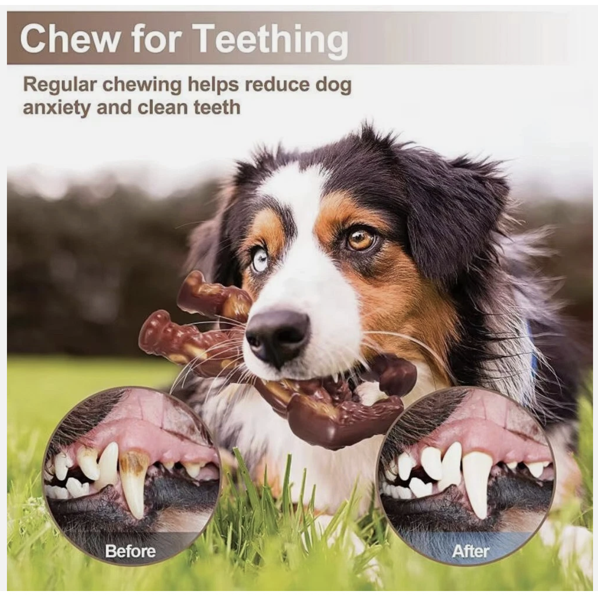 Indestructible Dog Toys for Aggressive Chewers Extreme Tough Dog Toys for Large