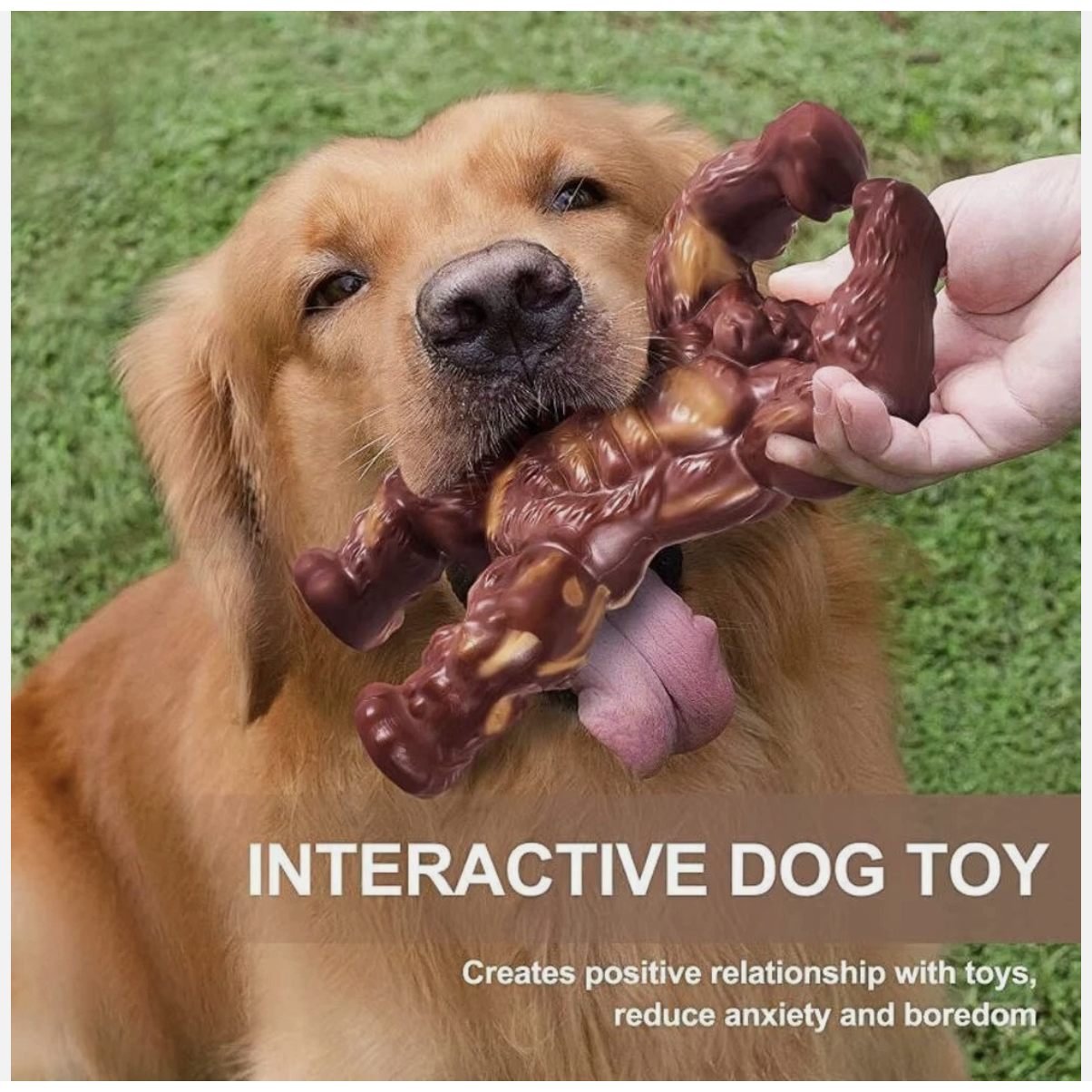 Indestructible Dog Toys for Aggressive Chewers Extreme Tough Dog Toys for Large