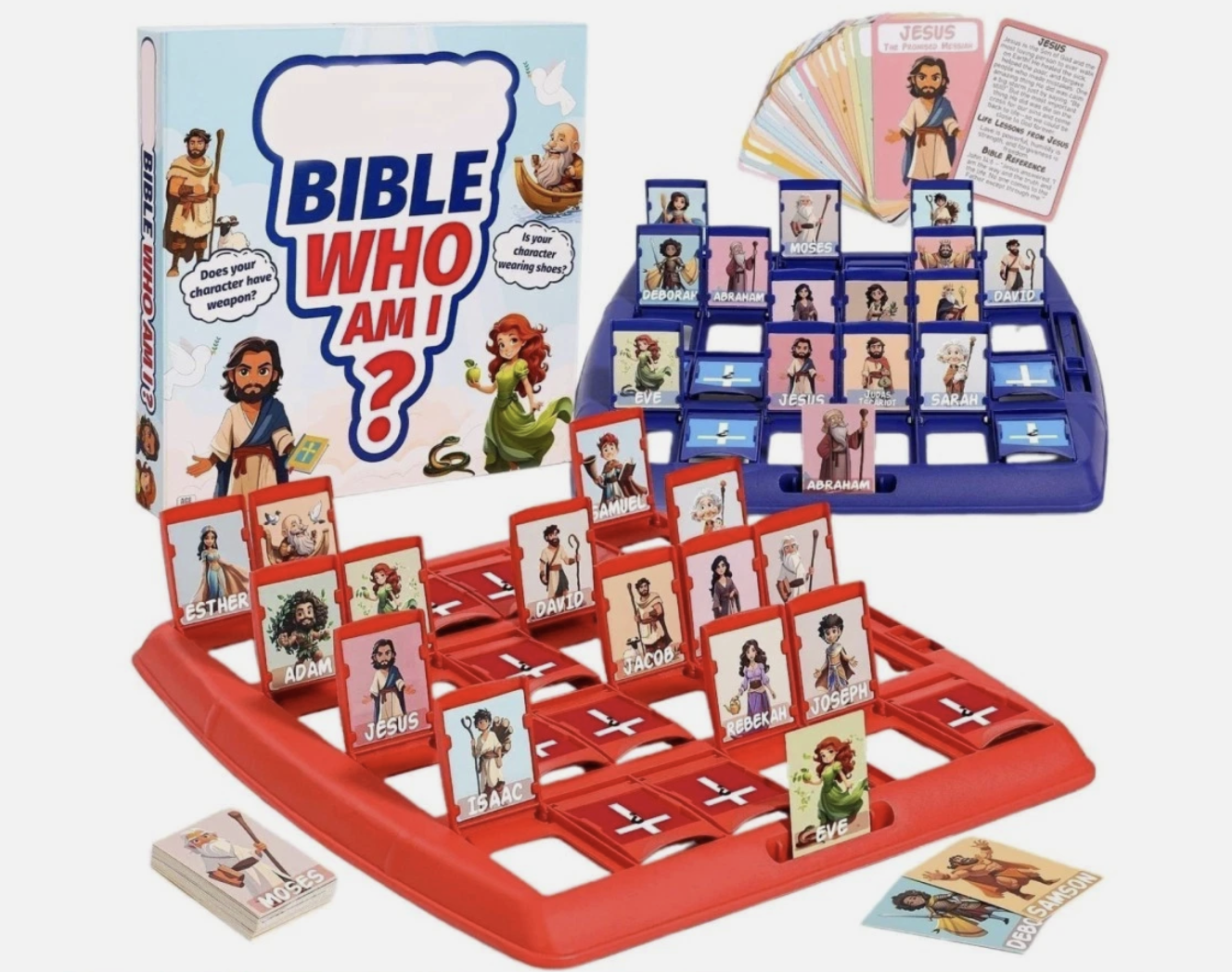 Guess Bible Who I Am Board Games
