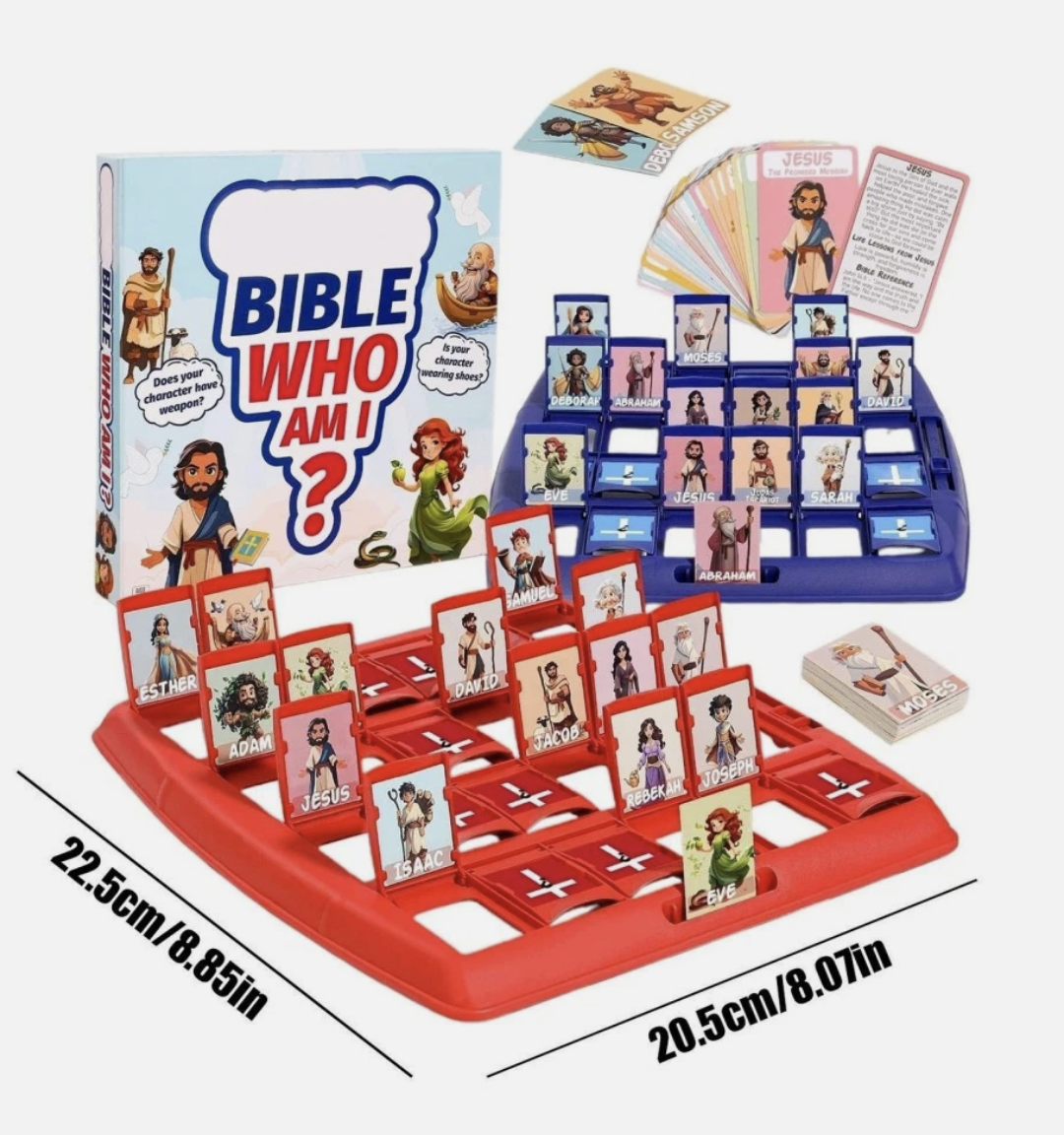 Guess Bible Who I Am Board Games