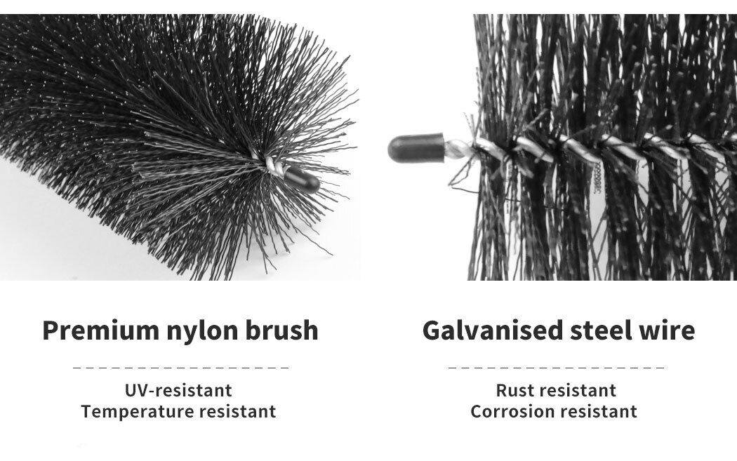 24x Gutter Brush Guard Leaf Heavy Duty Twigs Filter Garden 92x10cm