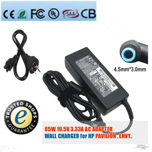 19.5V 2.31A 3.33A 45W 65W Power AC Adapter Charger For HP 741727-001