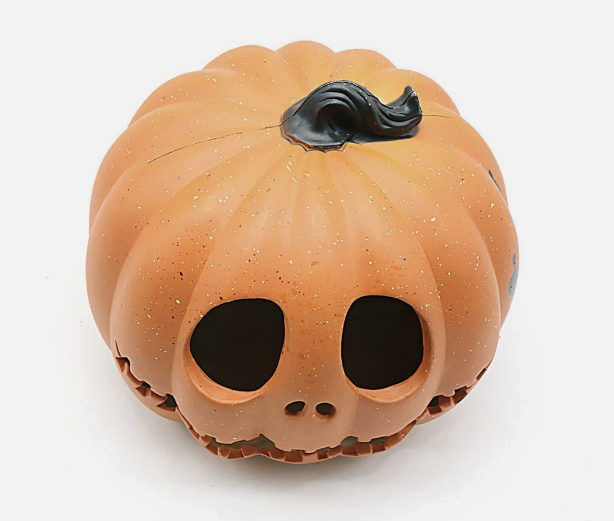 23cm Halloween Jack-O-Lantern Pumpkin Led Light Lamp Flashing Ghost Glowing